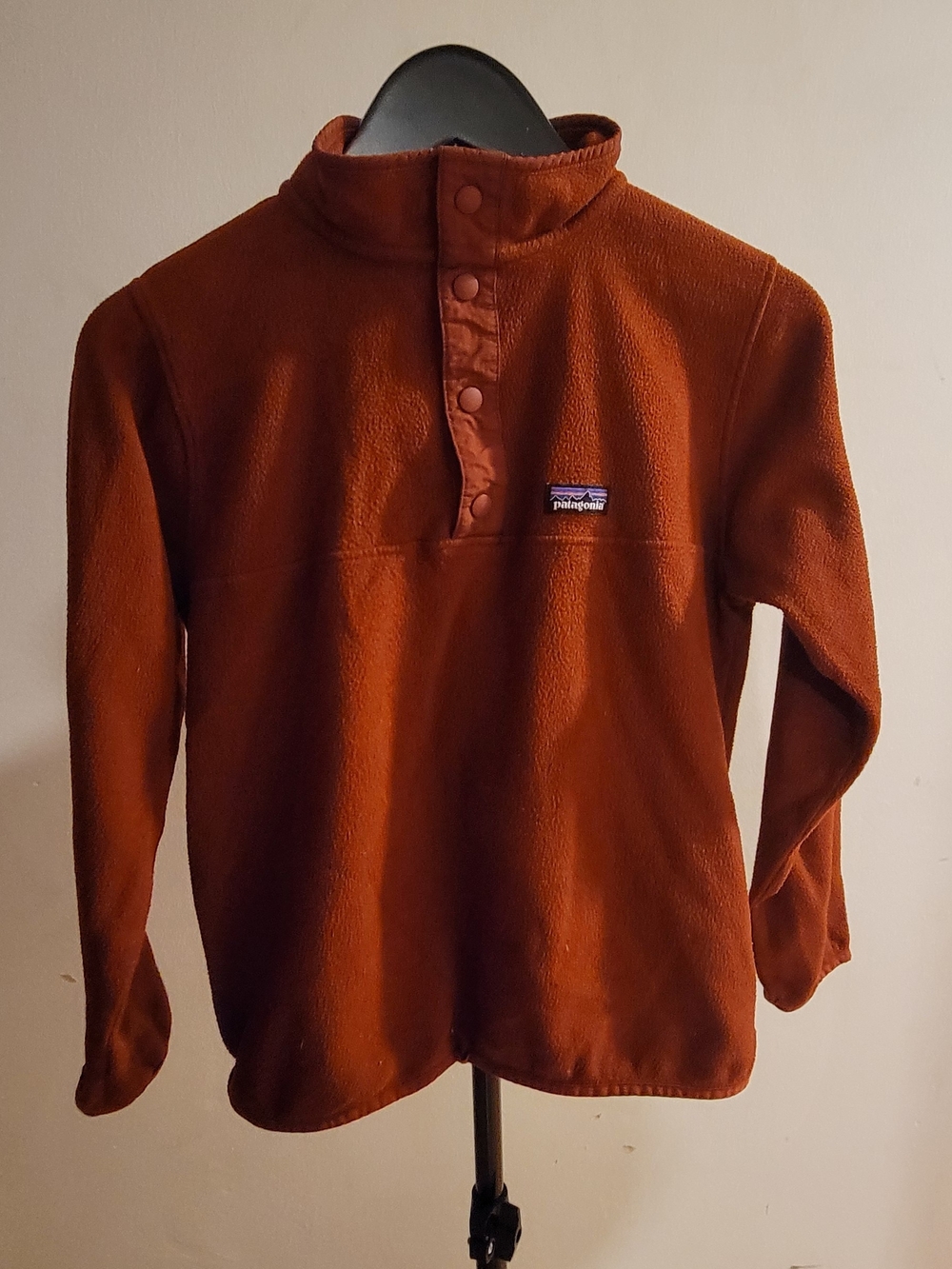 Patagonia Kids' Snap-T Fleece Pullover - Rust